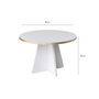 Hanah Home Mushroom - Gold, White v2